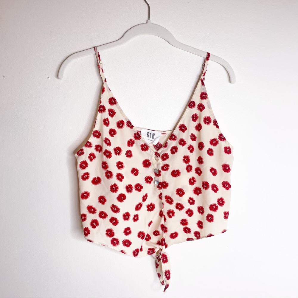 612 Floral tank top